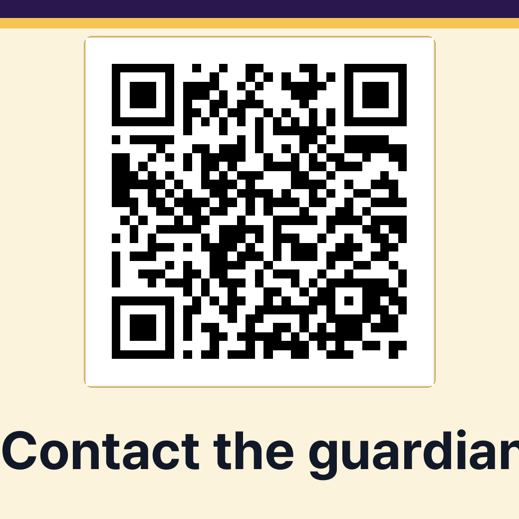 Safety Premium system-design finder demo QR code