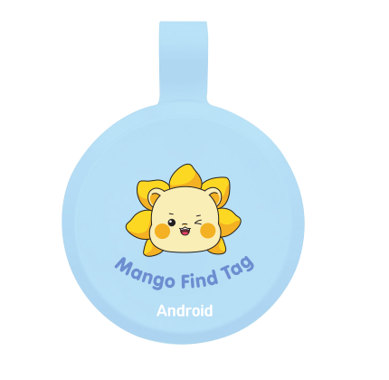 Android용 파란색 MangoLion Find Tag 제품